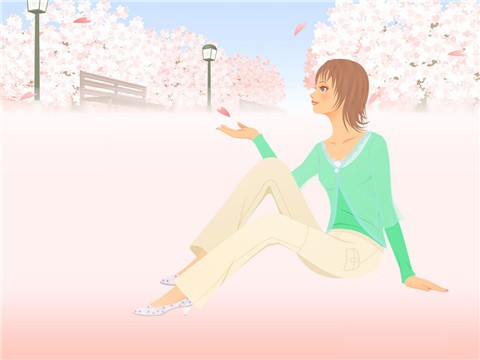 手绘美女(图片74)